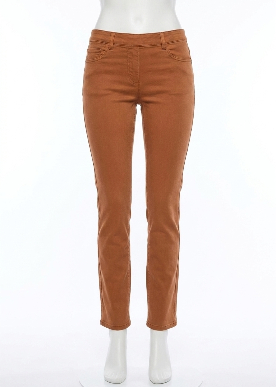 NEW FDJ christina straight leg pants in bronze